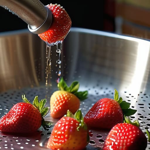 Cleaning fruits and vegetables without the mess.