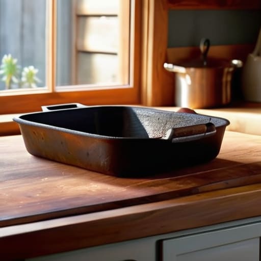 The Timeless Strength of a Cast Iron Roasting Dish.