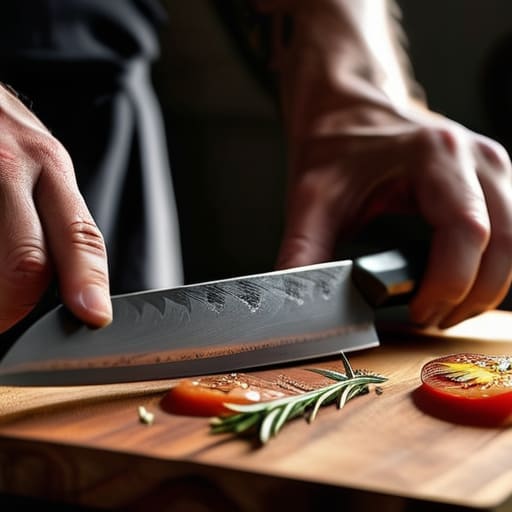 Investing in Your Hands: Quality chef knives.