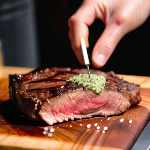 Using a digital food thermometer.