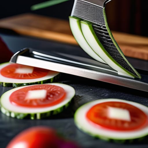 Tips for safe mandoline slicer use.