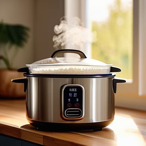 Benefits of using a rice cooker.