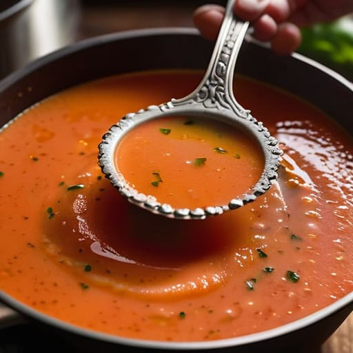 How to Use a Skimmer Spoon for Soups