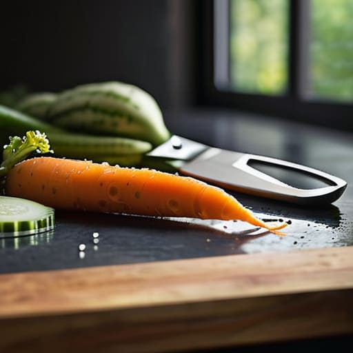 Comparing different vegetable peeler styles.