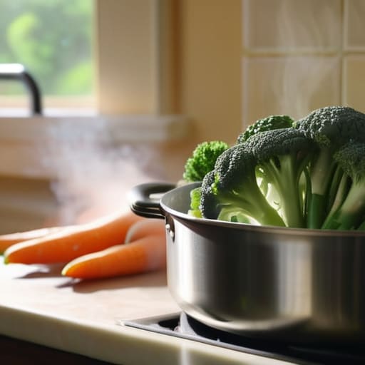 Benefits of using a vegetable steamer.