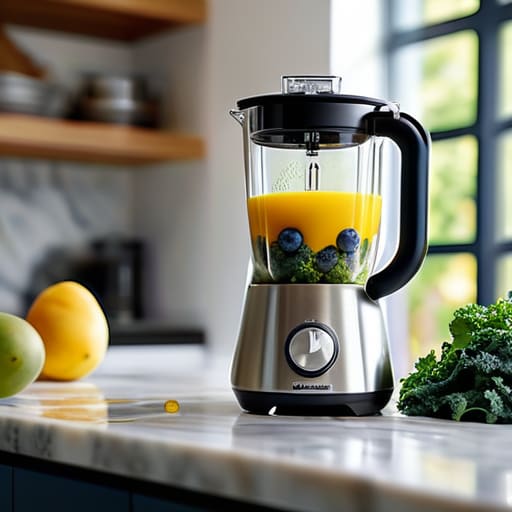 Comparing different countertop blender models.