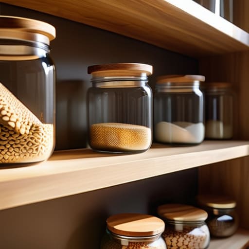 Organizing Your Pantry With Glass Storage Jars